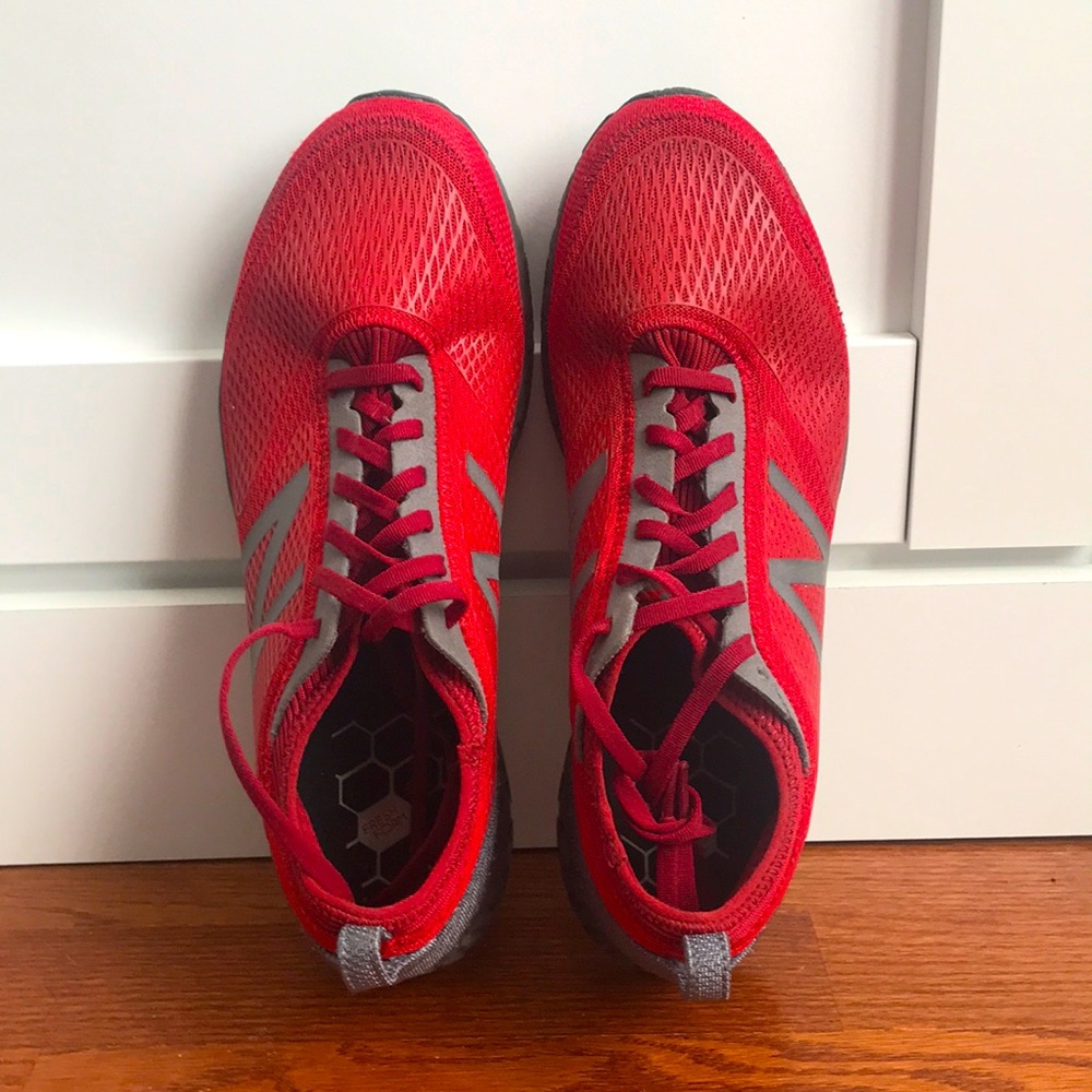 New Balance Men's Fresh Foam Gobi Trail V3 Running Shoe, Red, Size 11.5